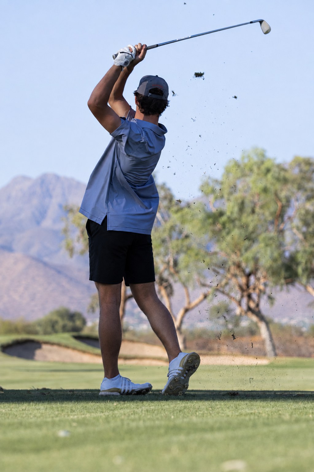 Tyler Schiltz iron shot